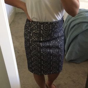 Banana republic floral skirt